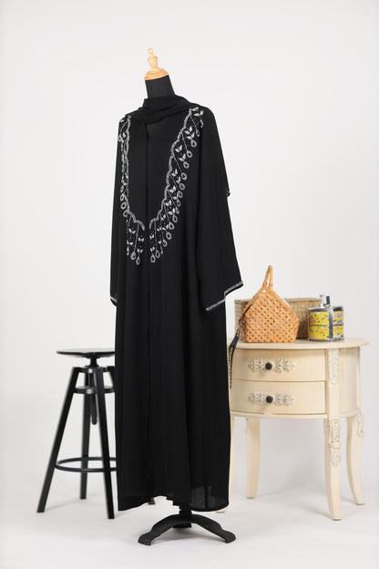 ZEYNA ABAYA BLACK