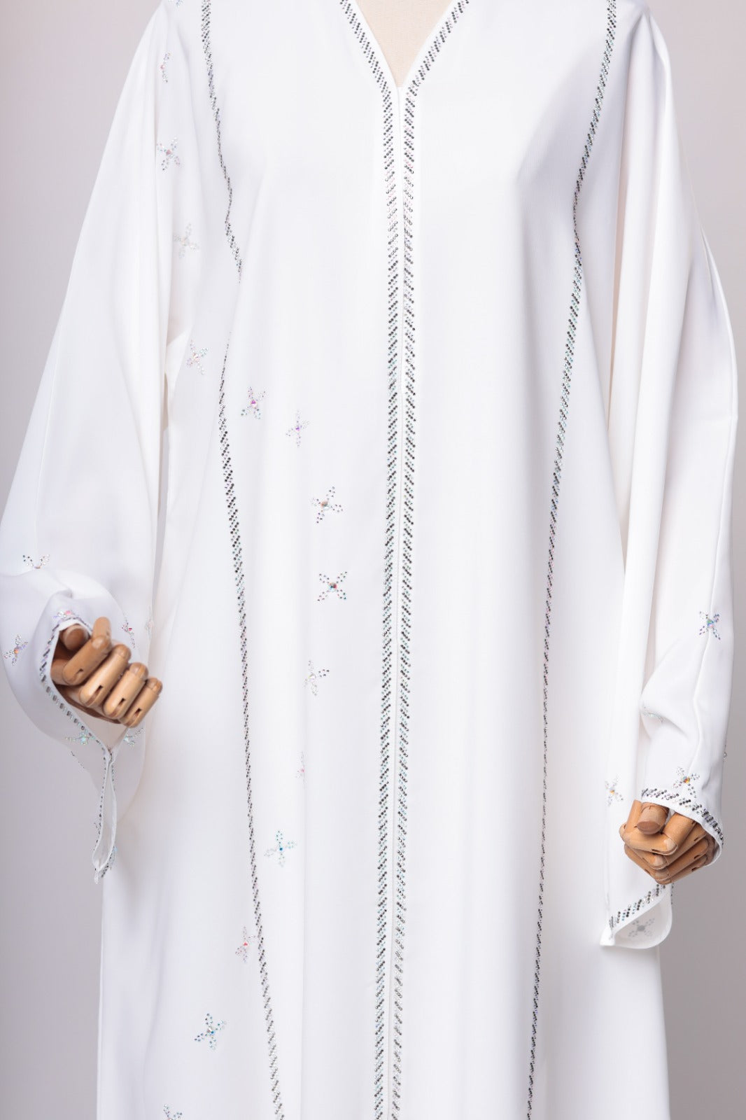 RAISHA ABAYA WHITE