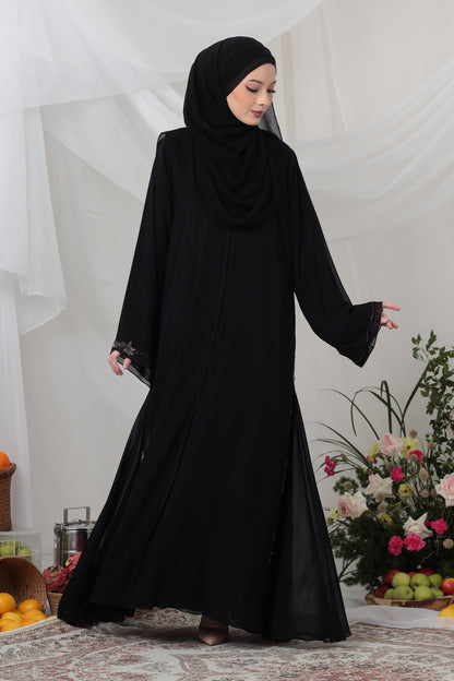 DEFNE ABAYA BLACK