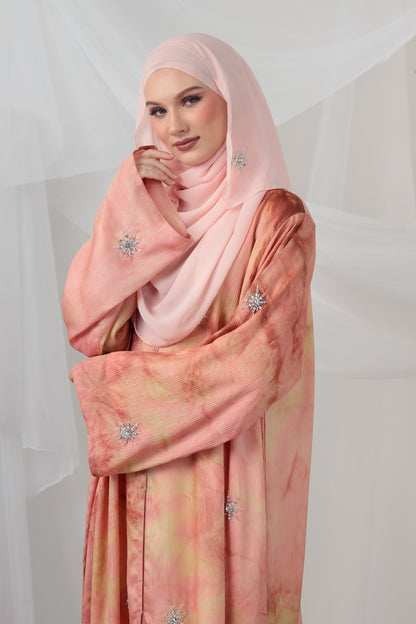 DAFINAH ABAYA PINK