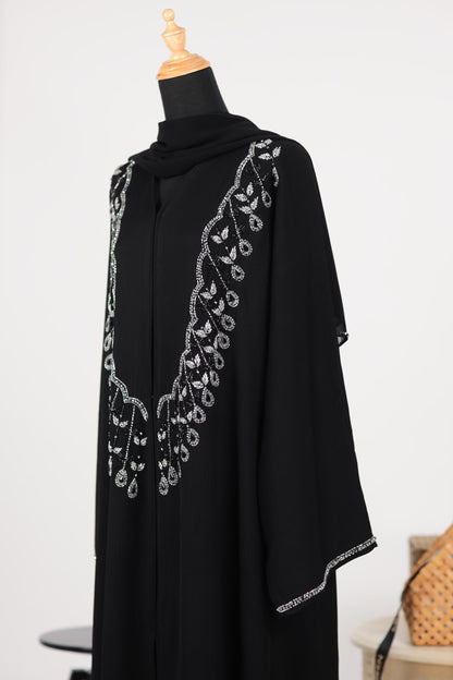 ZEYNA ABAYA BLACK