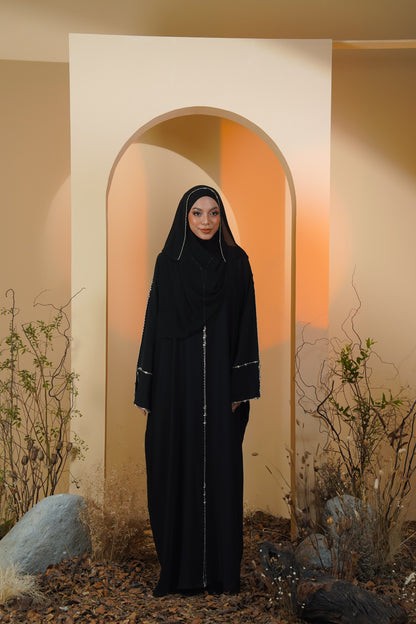 LAIQA ABAYA BLACK