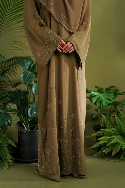 YASMEEN ABAYA OLIVE