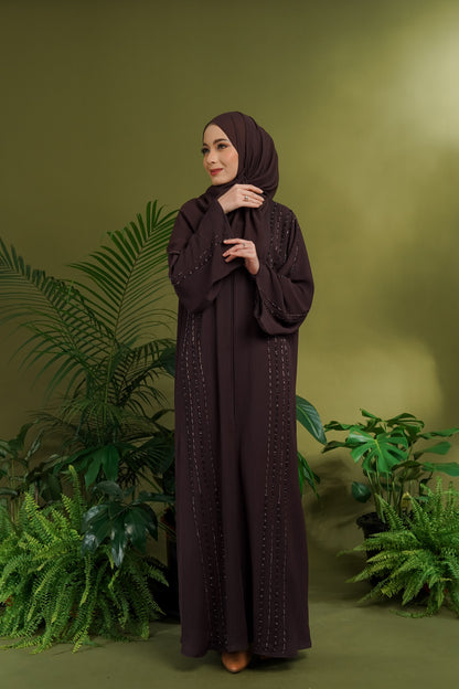 NAURAH ABAYA DEEP PURPLE