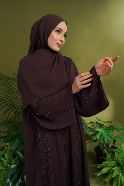 NAURAH ABAYA DEEP PURPLE