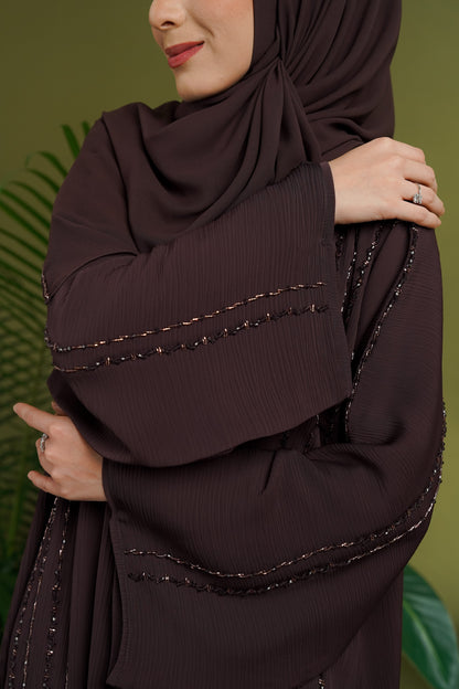 NAURAH ABAYA DEEP PURPLE