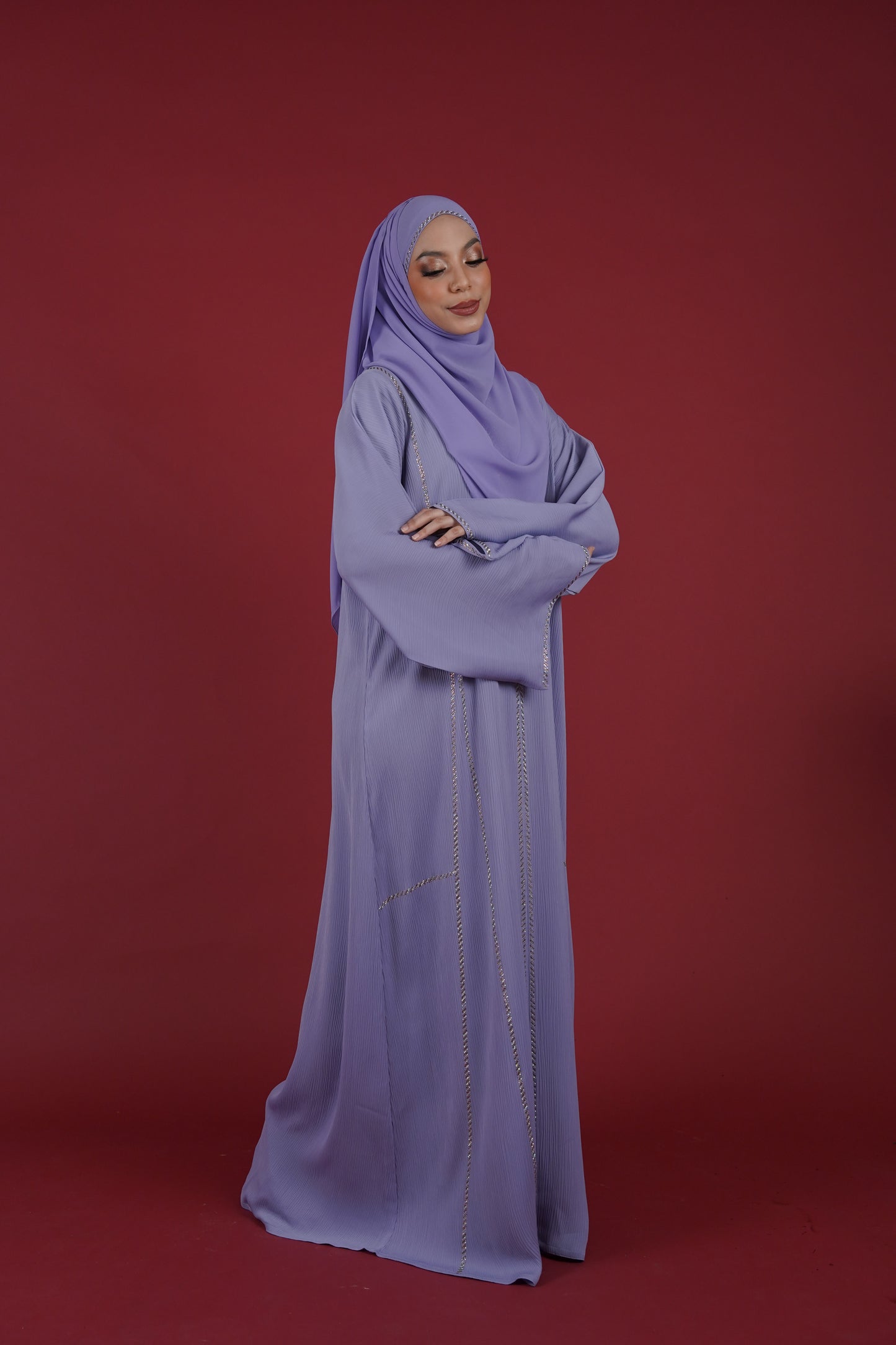 ELNARA ABAYA HEIRLOOM LILAC