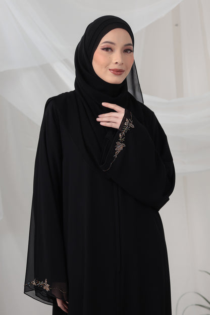 DEFNE ABAYA BLACK