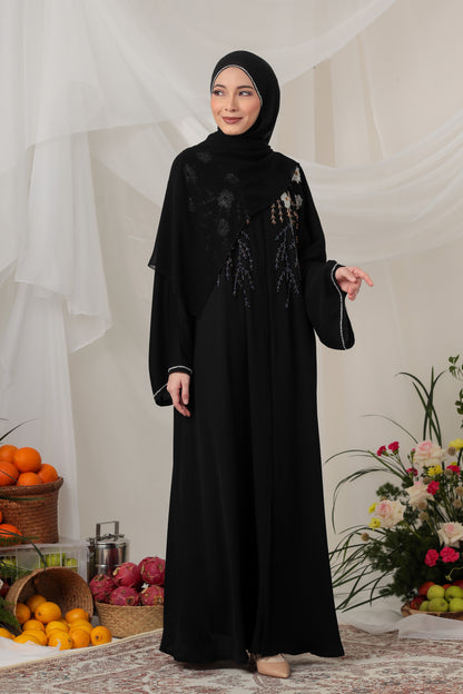 EDREA ABAYA BLACK