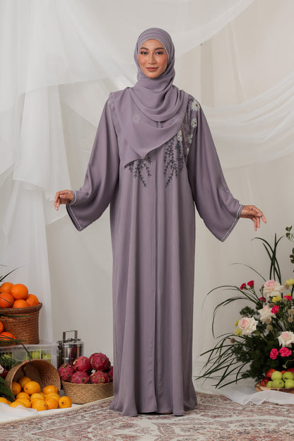 EDREA ABAYA DUSTY PURPLE