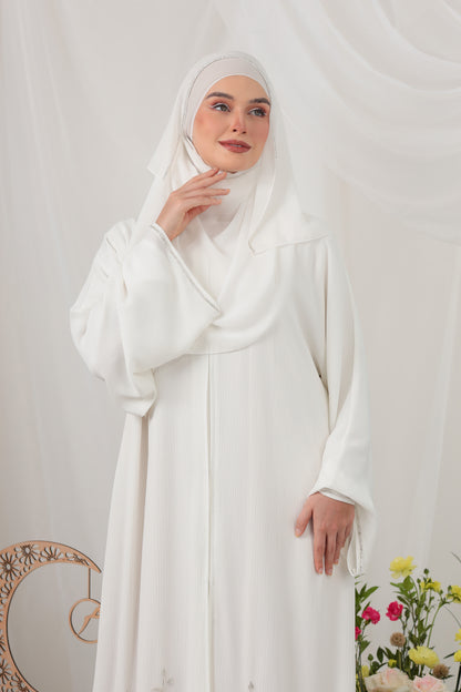 NADA ABAYA WHITE