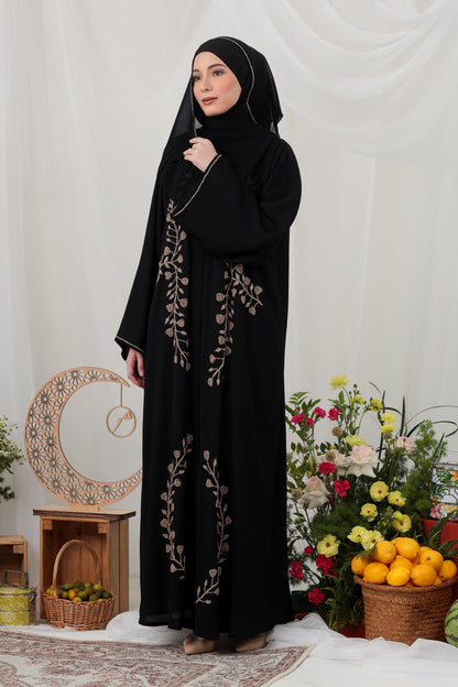 MEHAR ABAYA BLACK