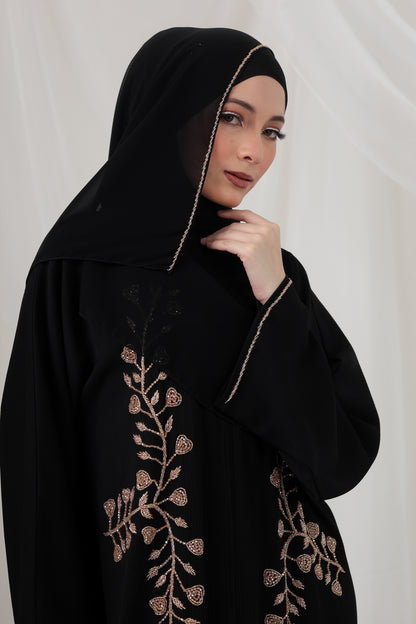 MEHAR ABAYA BLACK