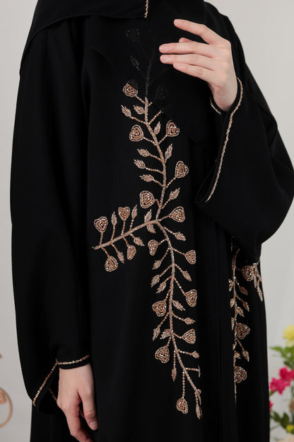 MEHAR ABAYA BLACK