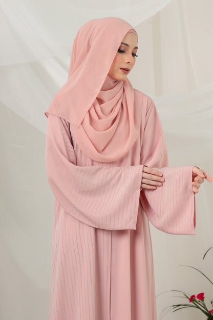 RHEA ABAYA SALMON PINK