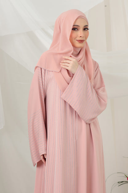 RHEA ABAYA SALMON PINK