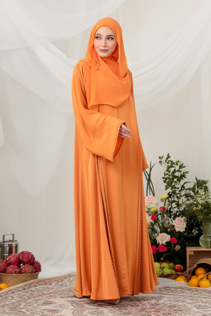 KABEERA ABAYA ORANGE