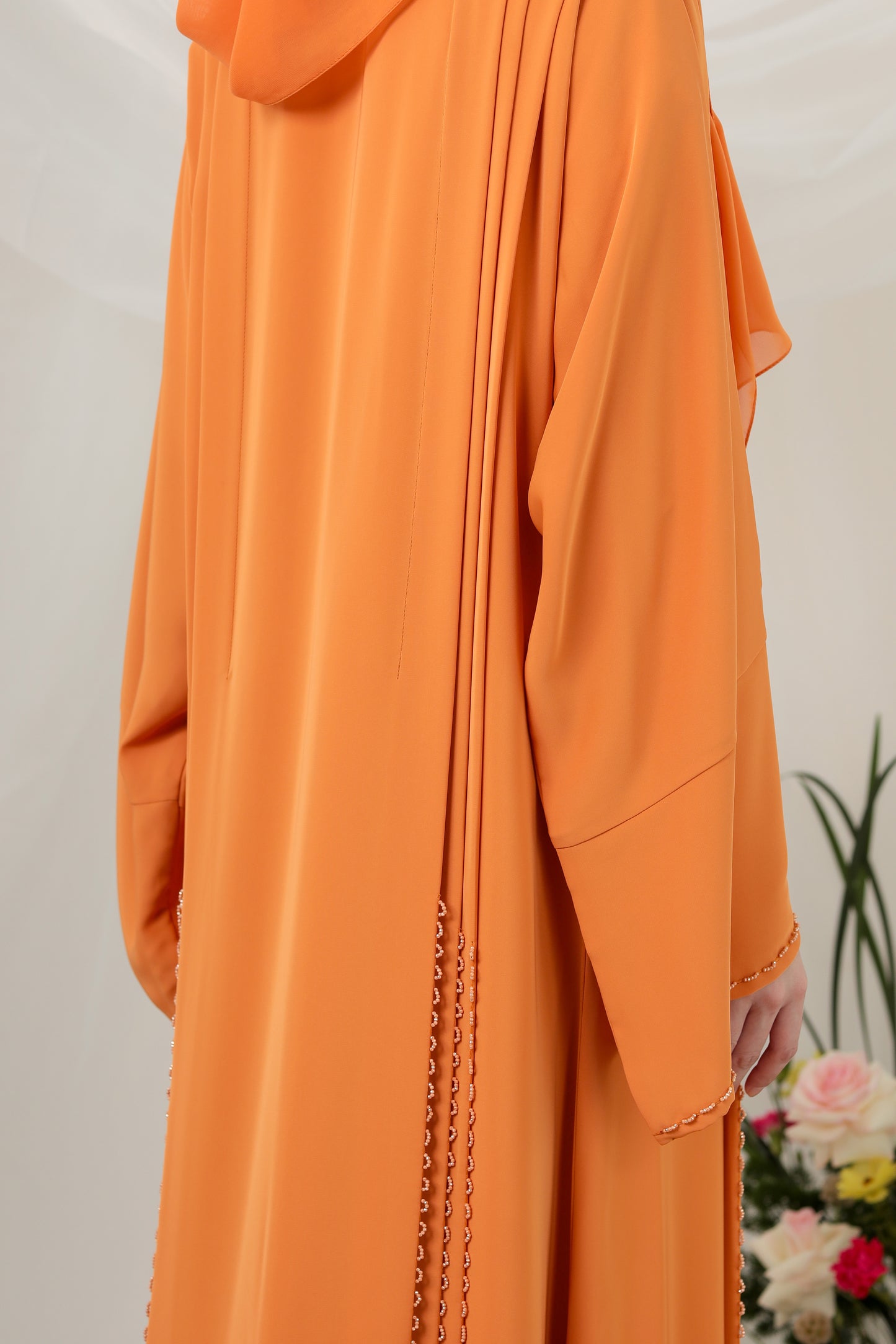 KABEERA ABAYA ORANGE