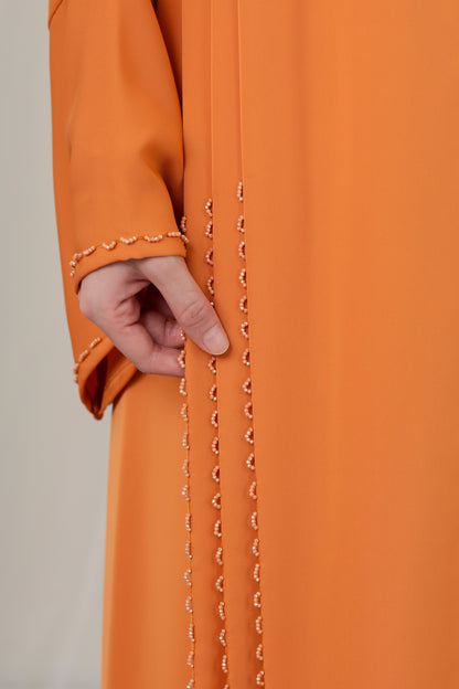 KABEERA ABAYA ORANGE