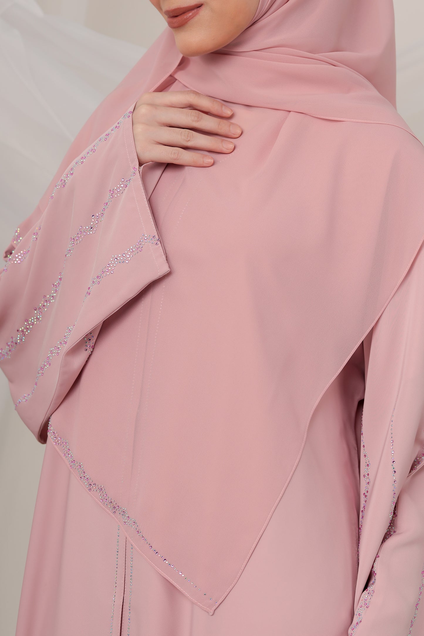 LANA ABAYA PINK