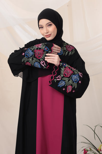 MELDA ABAYA BLACK