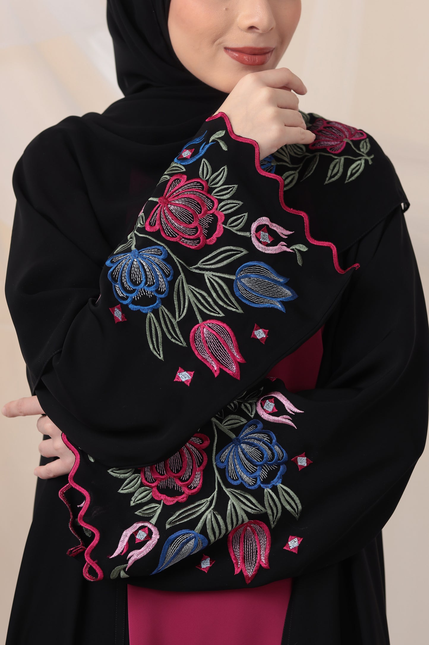 MELDA ABAYA BLACK