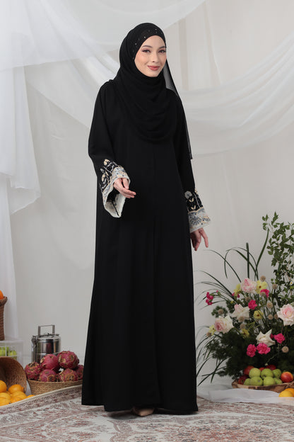 YASMEENA ABAYA BLACK