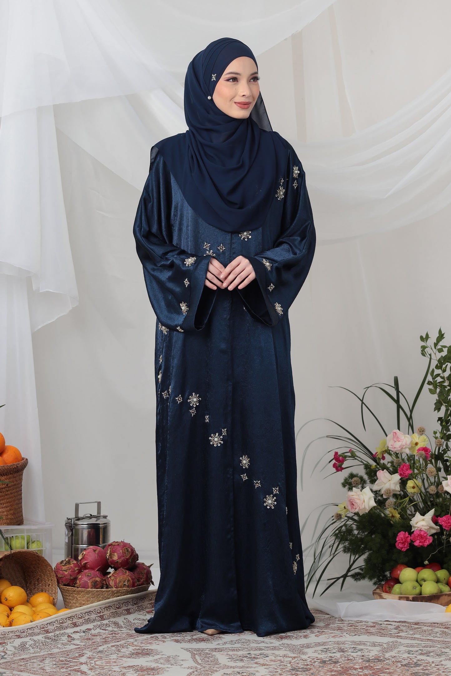 ARALYN ABAYA DARK BLUE