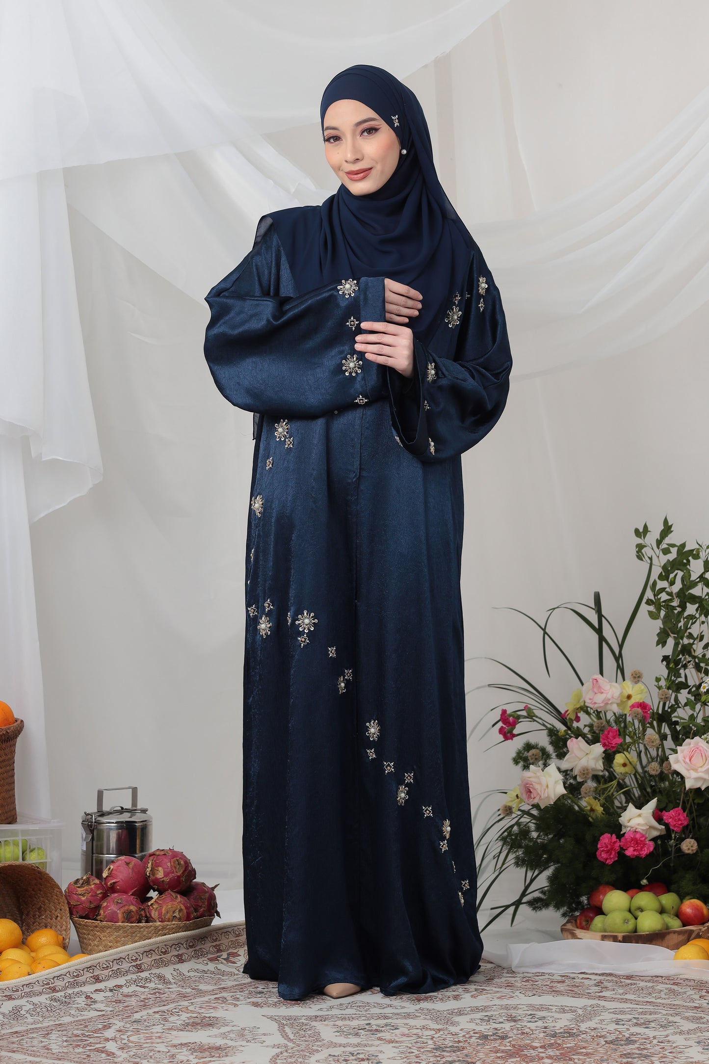 ARALYN ABAYA DARK BLUE