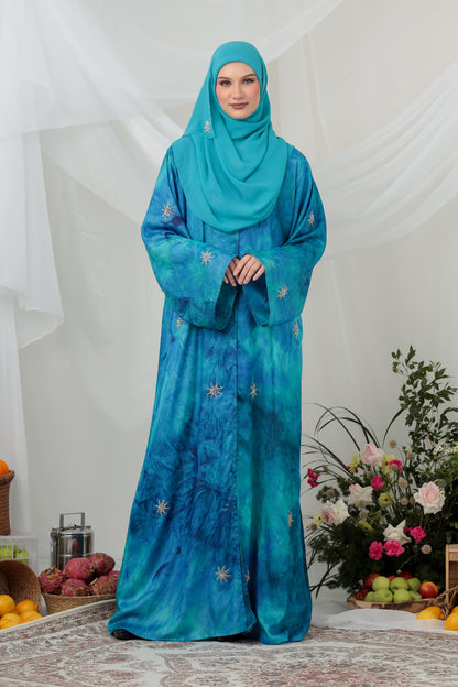 DAFINAH ABAYA SKY BLUE