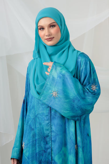 DAFINAH ABAYA SKY BLUE