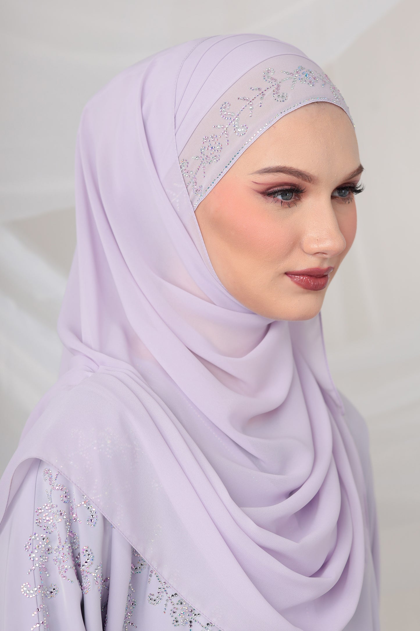 GAMILA ABAYA LILAC