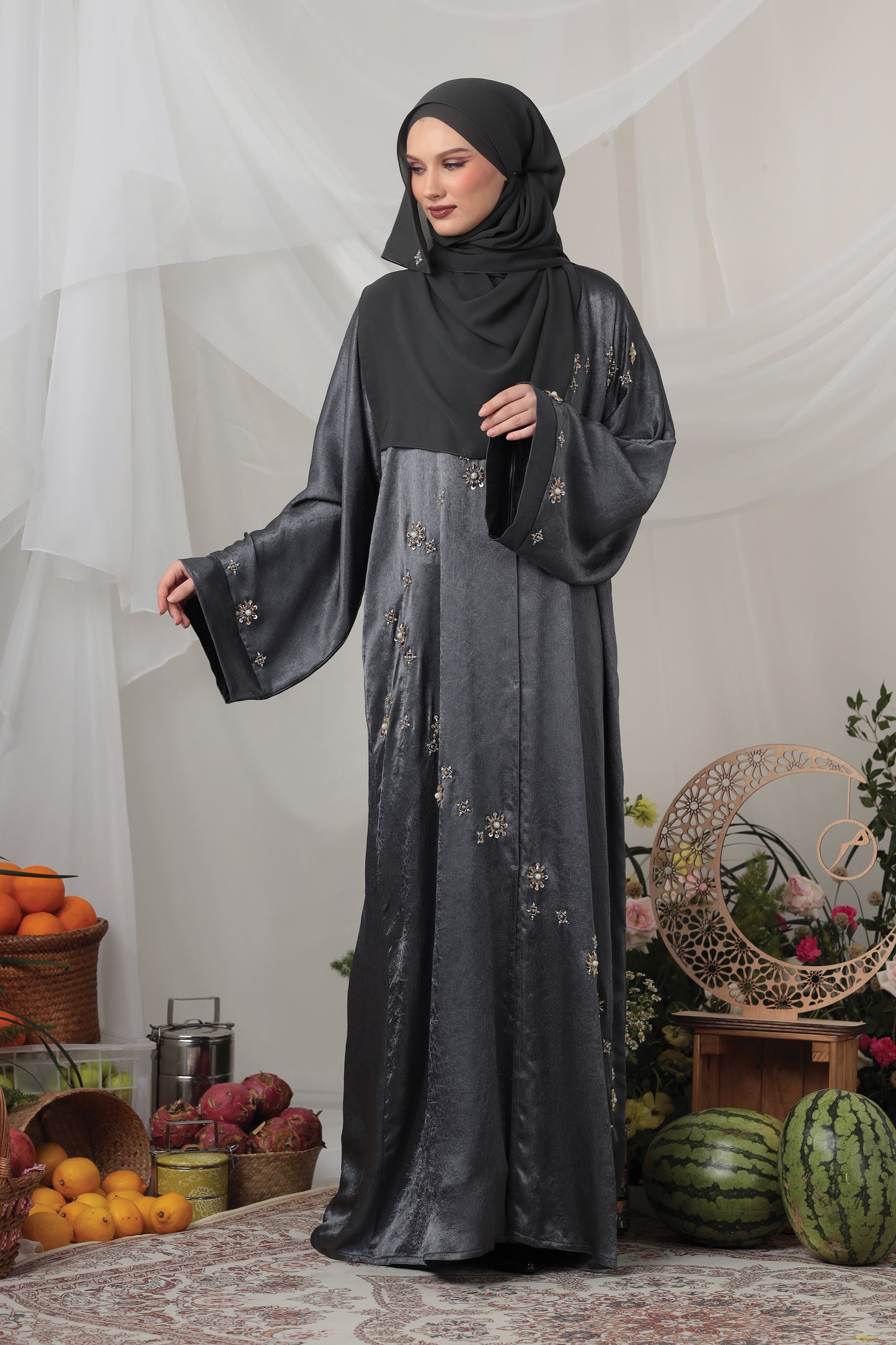 ARALYN ABAYA GREY