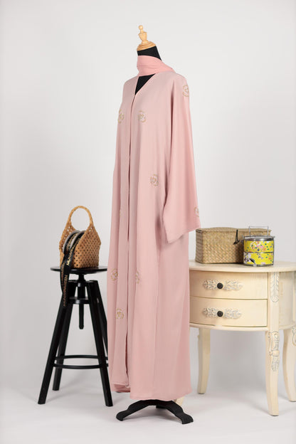 FELORA ABAYA PINK