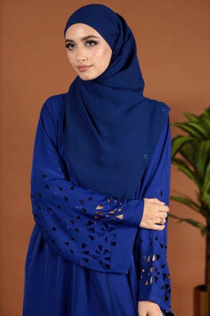 AMEENA ABAYA ROYAL BLUE