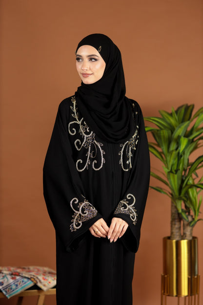 LILY ABAYA BLACK