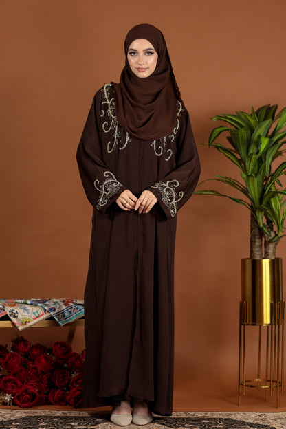 LILY ABAYA WALNUT