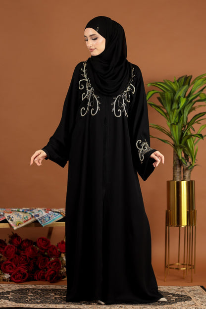 LILY ABAYA BLACK